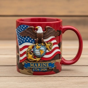 250th Birthday Military Commemorative Mugs Military Memorial Mug