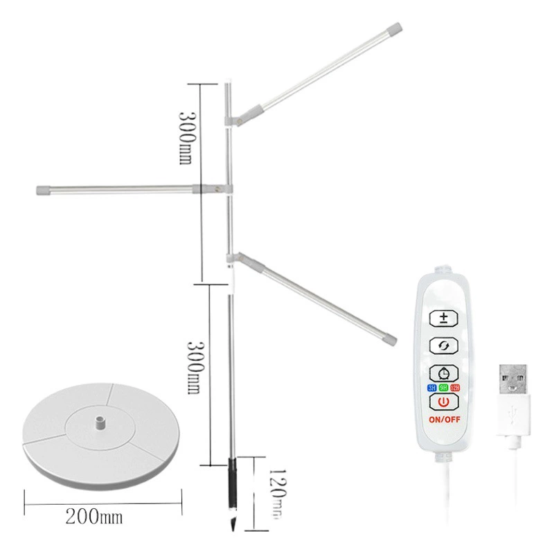 Трансграничная новая полоса продукта Лампа для растений Домашняя семейная мульти-Мясная жировая листовая растение Фрукты и овощи Рост полного спектра Лампа для растений