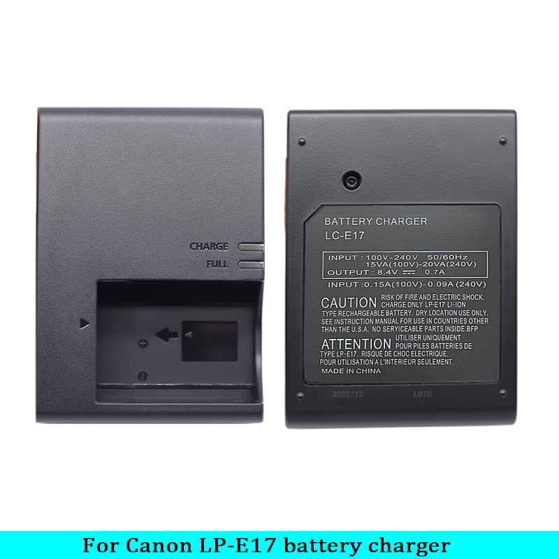 LC-E17 LP-E17 Charger Compatible with Canon 850D 800D M3 M5 M6 200D