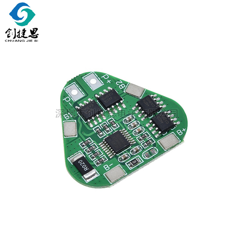 3串12V18650锂电池保护板11.1V 12.6V防过充过放保护模块 8A电流