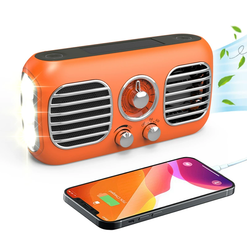 2023 Новый трансграничный Открытый Солнечный ручной аварийный радиолюбитель Amazon AM/FM/SW радио