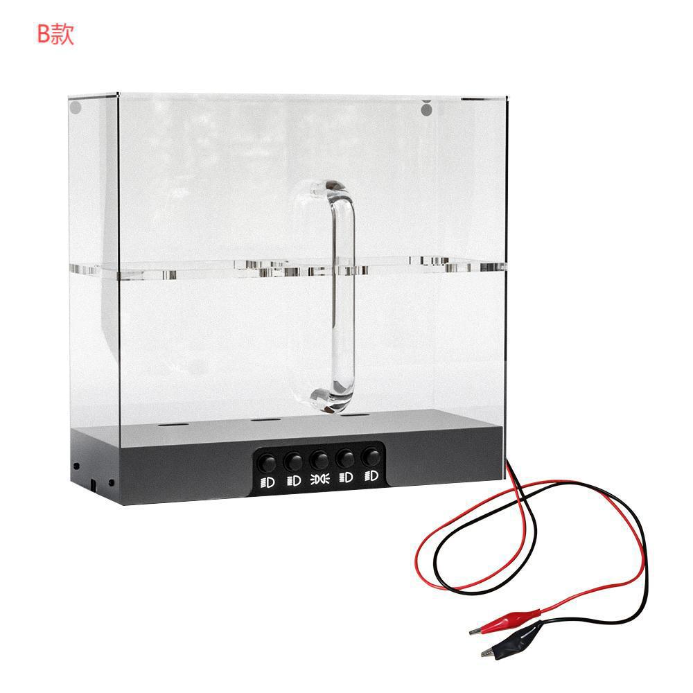 faro de automóvil lámpara de automóvil modificación LED doble luz lente caja de exhibición caja de prueba totalmente integrada batería recargable marco de exhibición