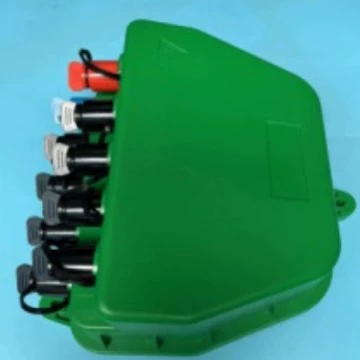 Горячая продажа 8-ядерный 10-ядерный водонепроницаемый разъем для наружного использования пластиковый зеленый оптический распределительный короб пустой короб