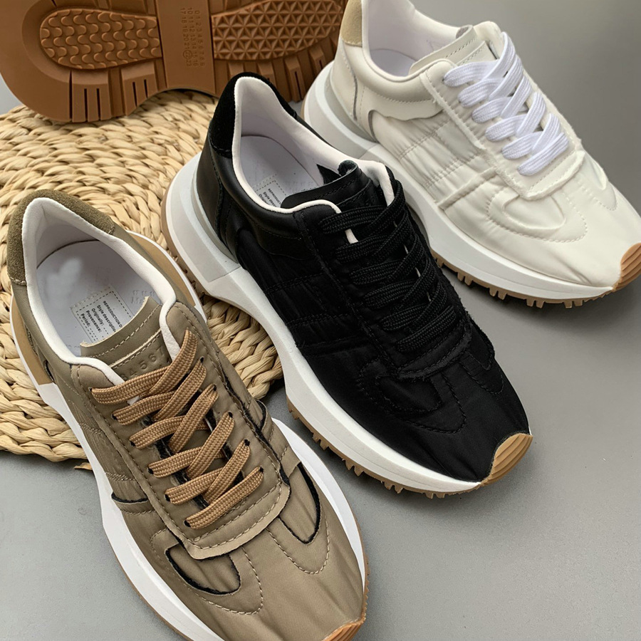 ~~북유럽 스타일 M 6 여성용 스포츠 캐주얼 신발, 패셔너블하고 다재다능하며 통기성 좋은 아간 스타일 신발, 여성용 끈 달린 아빠 신발