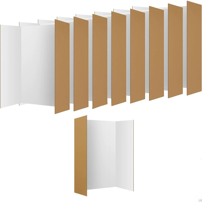 Односторонняя белая доска для презентации проекта 70% off 3-слойная гофрированная и закаленная Amazon трансграничная E-hum B-hum по индивидуальному заказу фабрики Чжуншань