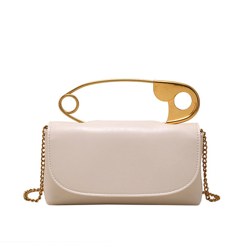 Korean version of personalized needle bag women's handbag  new large-capacity style shoulder bag trendy chain crossbody bag