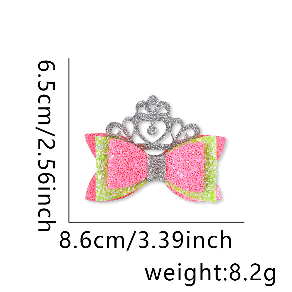 Corona rosa verde蝴蝶 bow