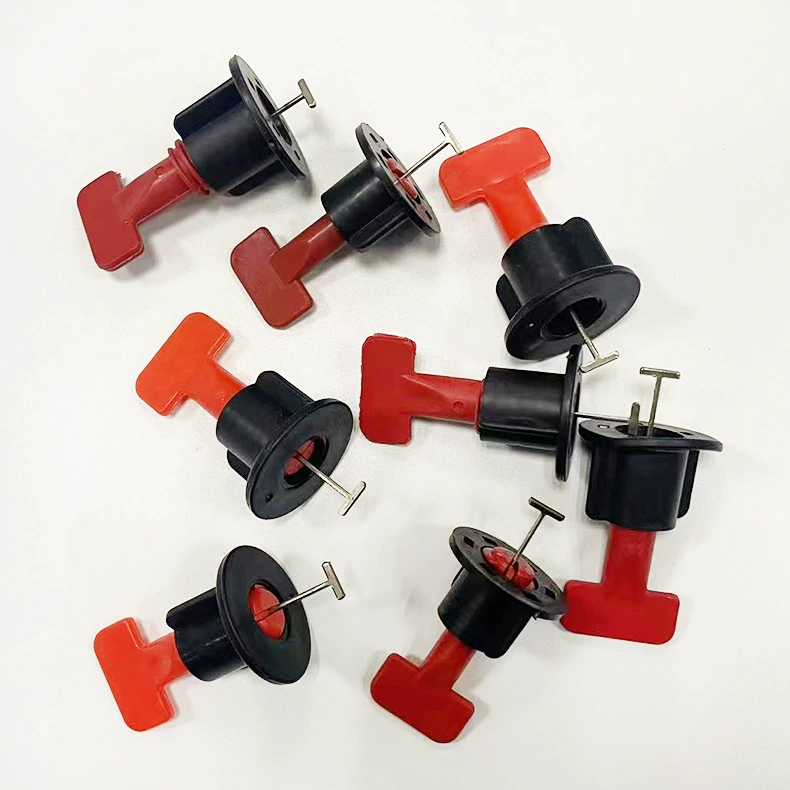 Пластиковый инструмент для выравнивания плитки в форме буквы Т с вращающейся иглой, сменный, для настенной и напольной плитки