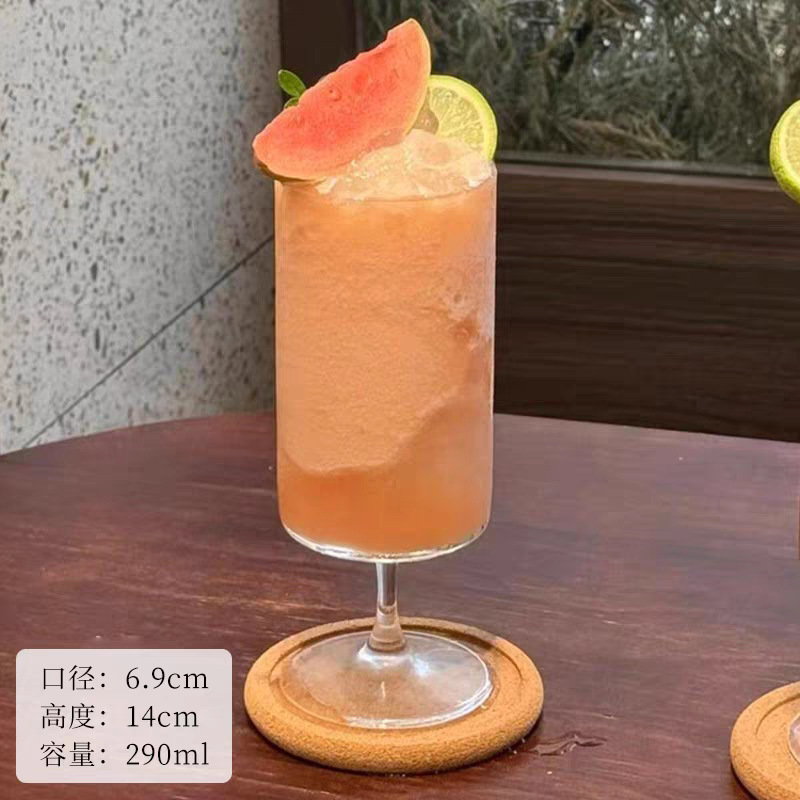インスタイルインターネットセレブジュースカップガラスミルクティーカップドリンクカップドリンクカップカクテルカップフルーツティーカップ|undefined