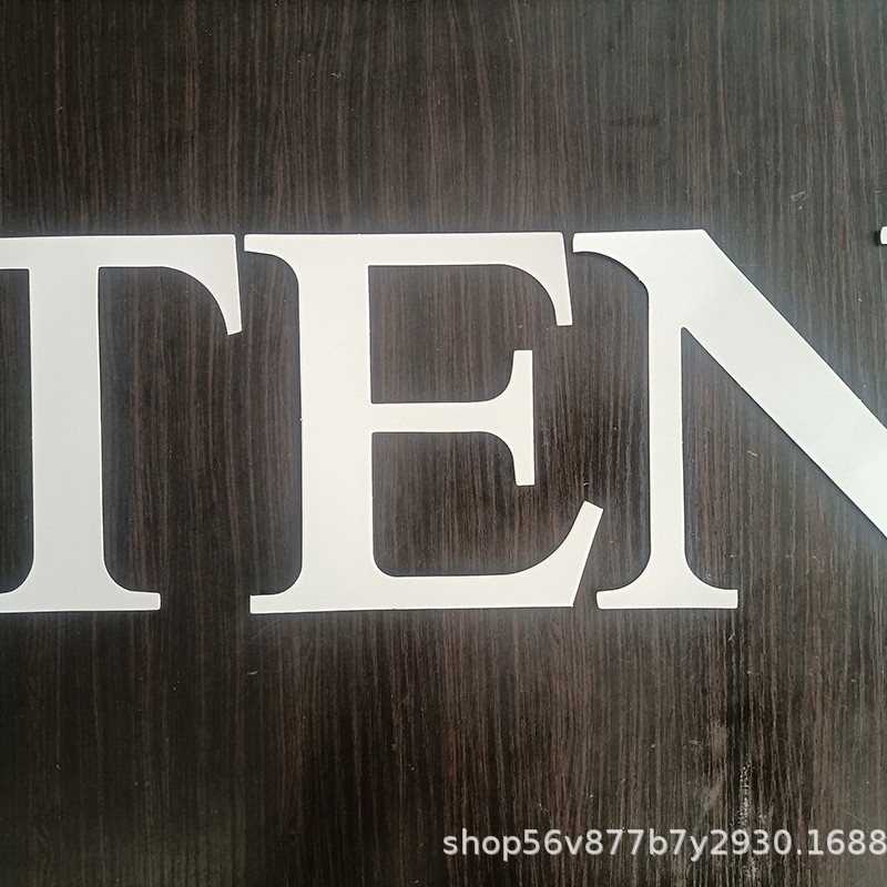 Cartas de caja de globo transfronterizo BOY cartas de Tarjeta blanca GIRL pegatinas 26 letras de caja de amor de bebé