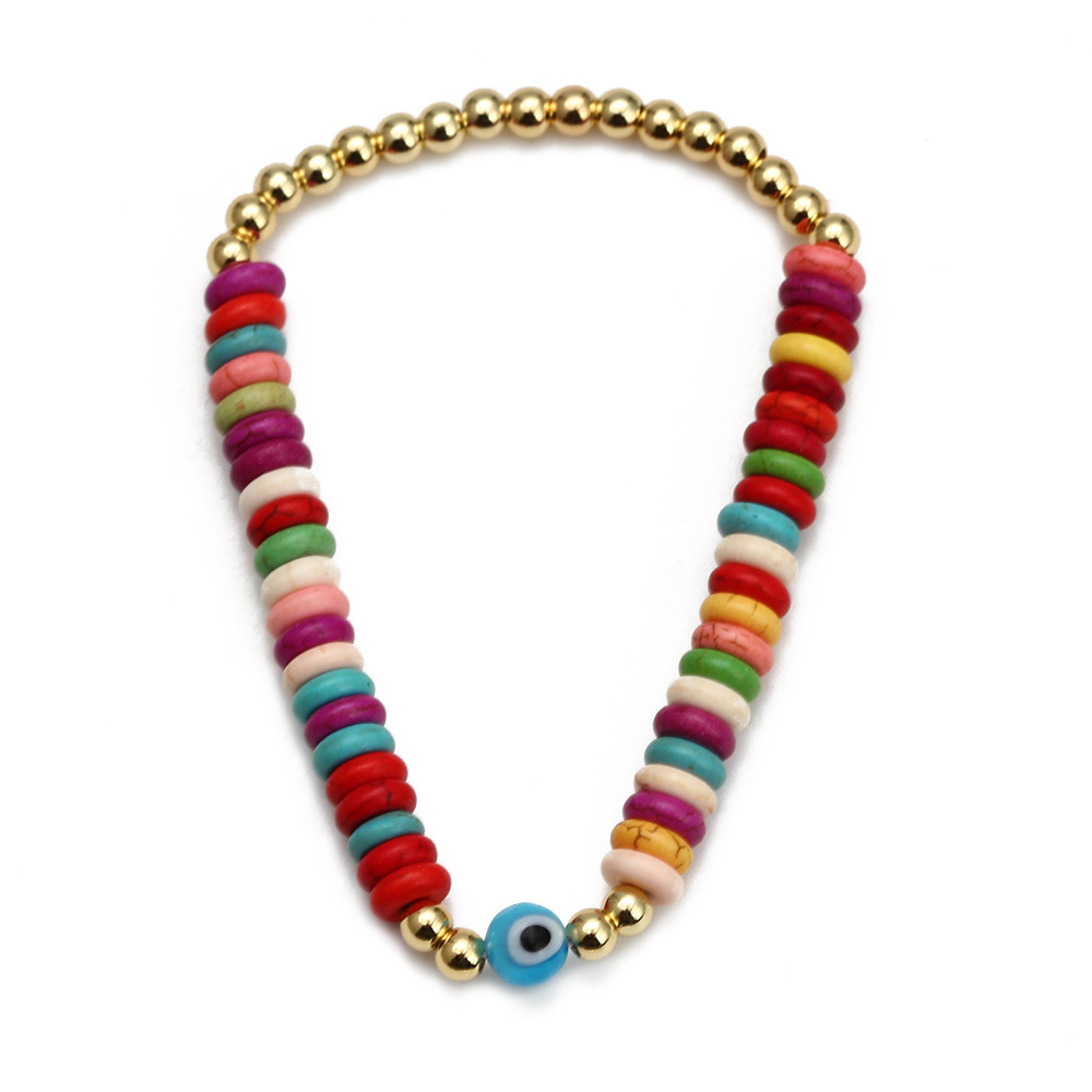 Fashion Eye turquoise Plating Bracelets 1 Piece