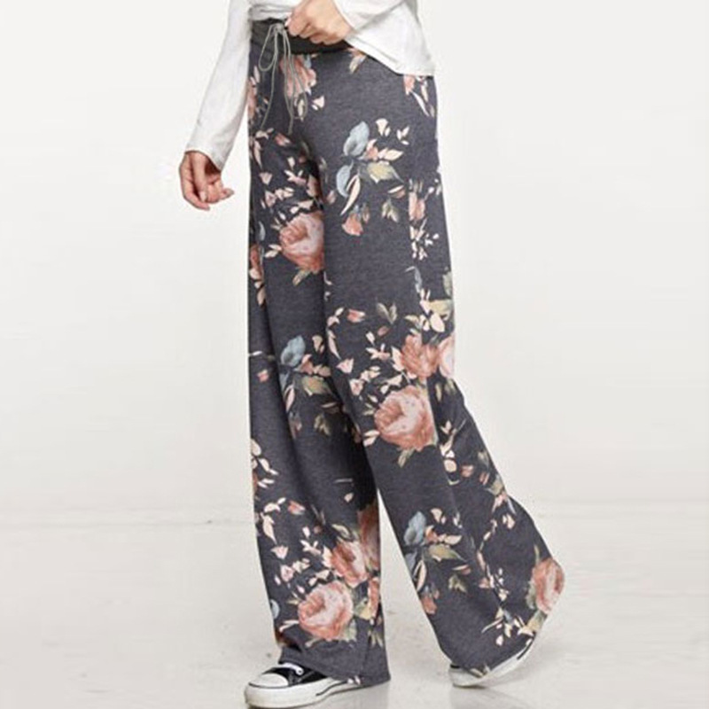 2021ebay Amazon WISH カジュアルパンツヨーロッパとアメリカの新しい人気ファッションルーズレースアップ迷彩プリント女性のパンツ|undefined