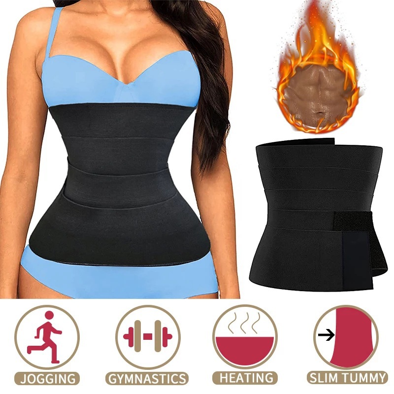 Amazon sports fitness abdomen wrap waist...