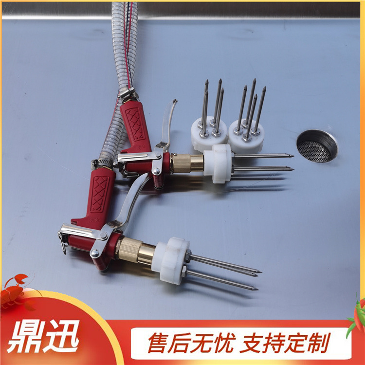 盐水注射机 小型手动盐水注射机器 猪脚注射腌制机 鼎迅