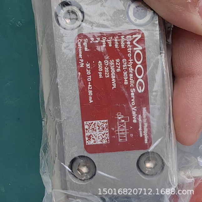 MOOG穆格伺服阀 G761-3034B  顺丰包邮实物拍摄议价