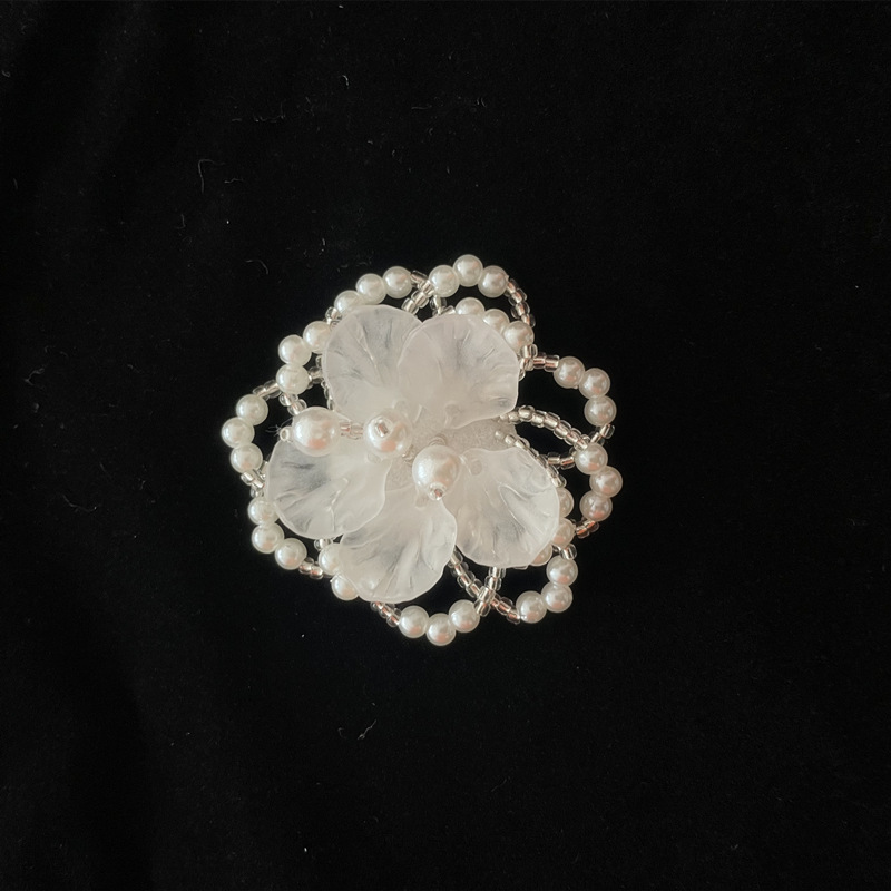 Plastic Material Flower Pattern Flower Shoe Accessories Plastic