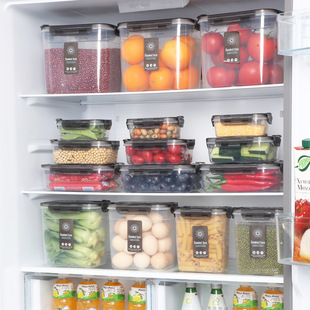Кухня Food Fresh Box Пластическая прозрачная коробка для хранения холодильника Duoya