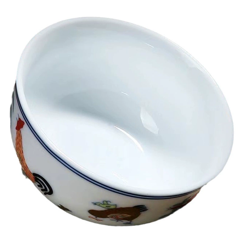 0,28 миллиарда имитация даминг Ченхуа Doucai куриная чашка ручной работы античный размер чайная чашка керамическая чайная чашка мастер Одиночная чашка