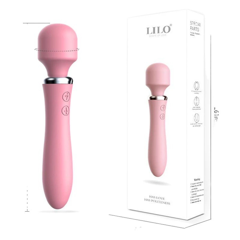 Laile aishen stick AV вибратор женское устройство для мастурбации зарядка преобразование частоты водонепроницаемый двуглавый вибратор секс-игрушки