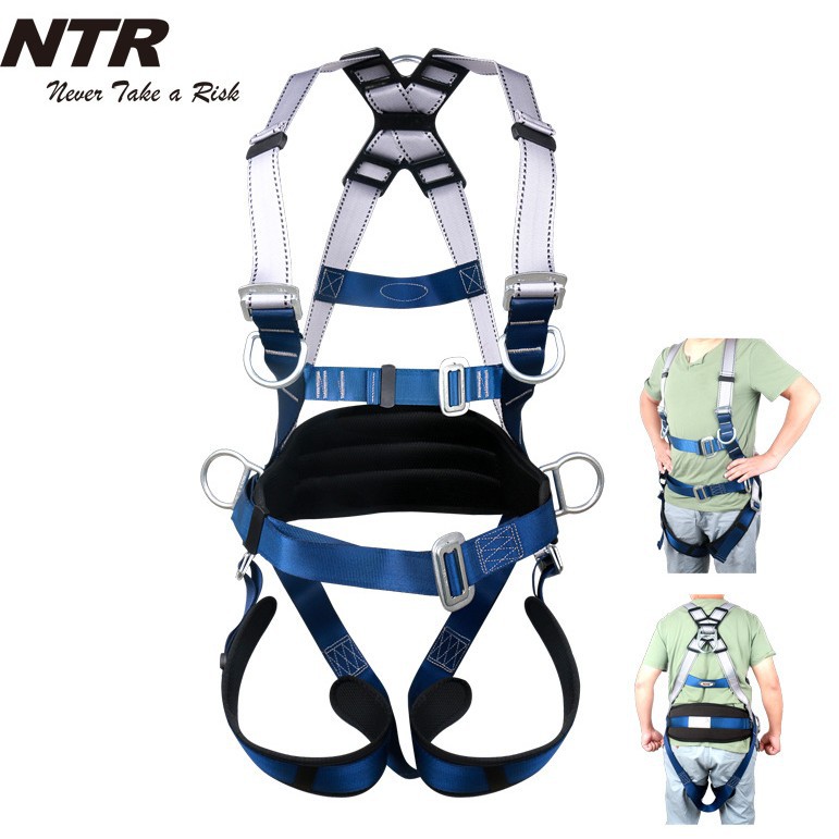 耐特尔五点式安全带坠落防护全身保护户外高空作业亚马逊热卖厂家