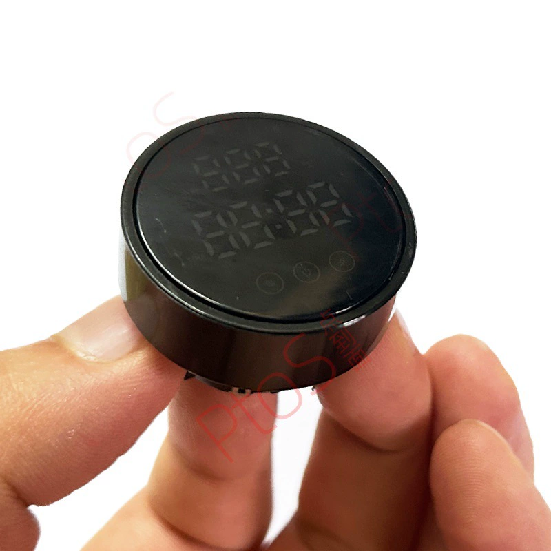 Ручка дисплея цифровая ручка дисплея температуры трубки модуль ручки экрана нажмите полую ручку дисплея кодировщик