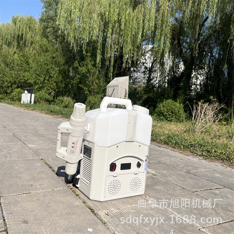 8L锂电超低容量雾化机疾控除四害消杀喷雾器48V背负式空气消毒机