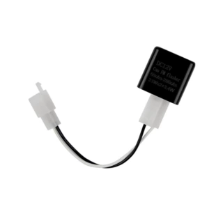 DC12V flasher 摩托车LED带线可调闪光器 摩托车可调带线闪光器