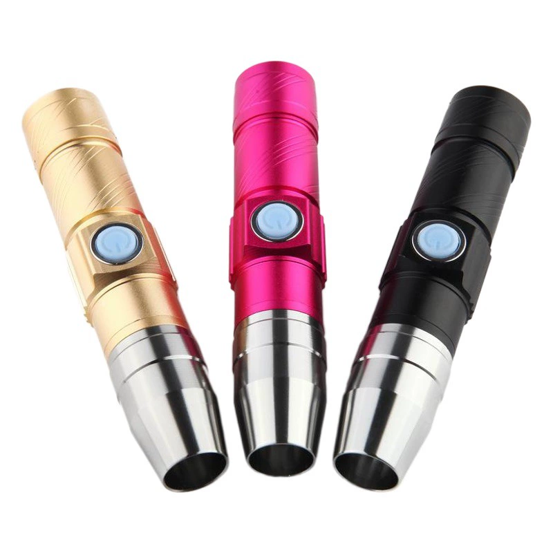 365NM фиолетовый фонарик маска косметика USB зарядка флуоресцентный агент обнаружения внешний портативный