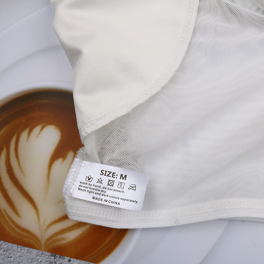 Sweat-shirt en maille transparente pour femme : fin et anti-fuite, poitrine enveloppée de coussinets en coton sous les aisselles, séchage rapide et respirant_voghion.com