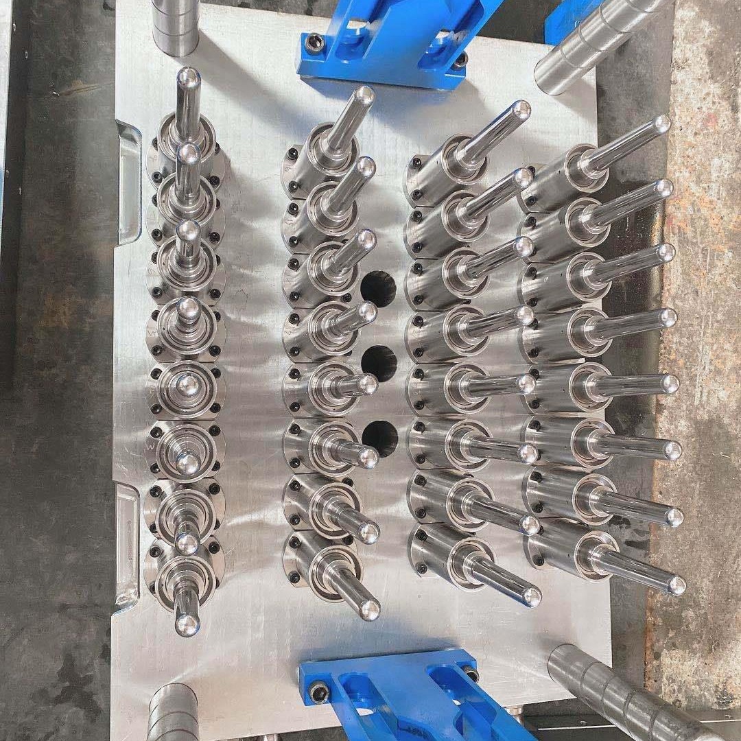 厂家供应一出三十二自锁气封pet油瓶坯管坯 瓶胚模具制造