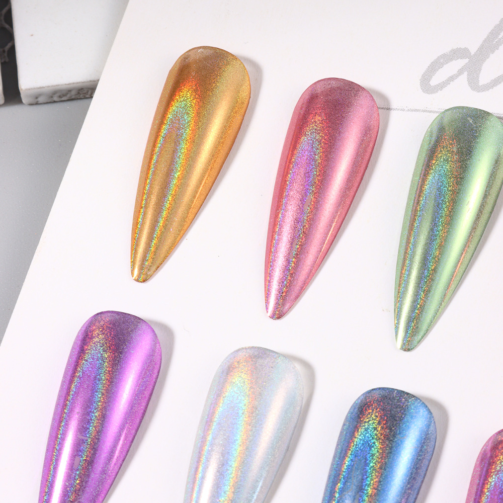 Simple Style, Classic Style Style Simple Style Classic Style Starry Sky Plastic Nail Glitter Powder 1 Piece