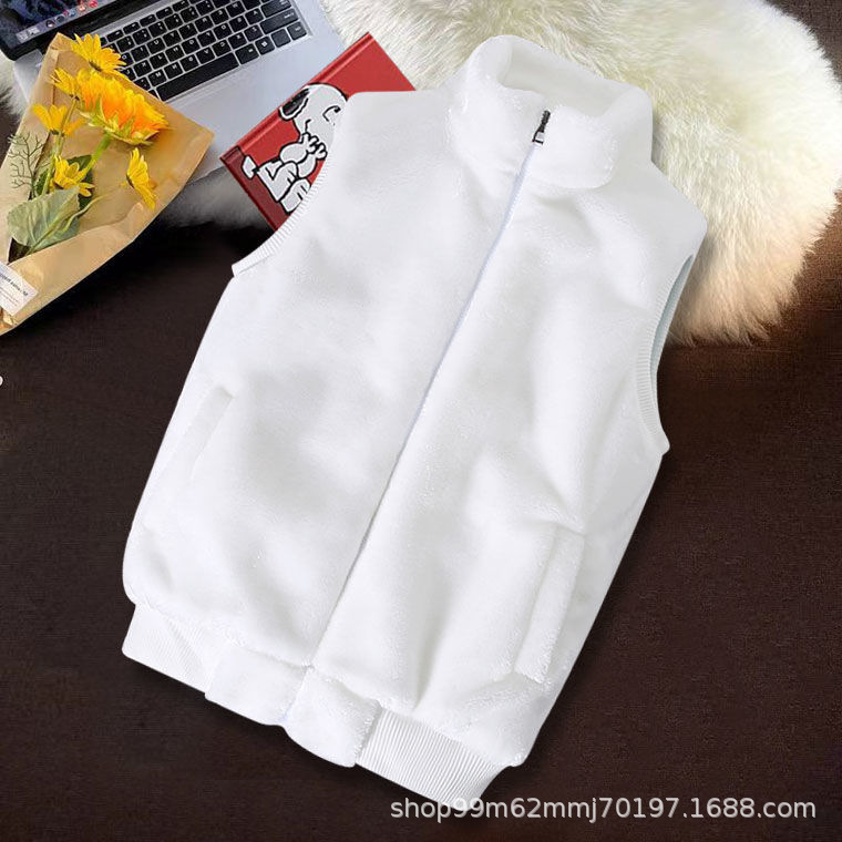Foreign Trade Specializes in Imitation Rabbit Fur Vest for Female Students Korean Style Winter Mink Velvet Vest Outer Jacket Factory Direct Sale Foreign Trade Specializes in Imitation Rabbit Fur Vest for Female Students Korean Style Winter Mink Velvet Vest Outer Jacket Factory Direct Sale