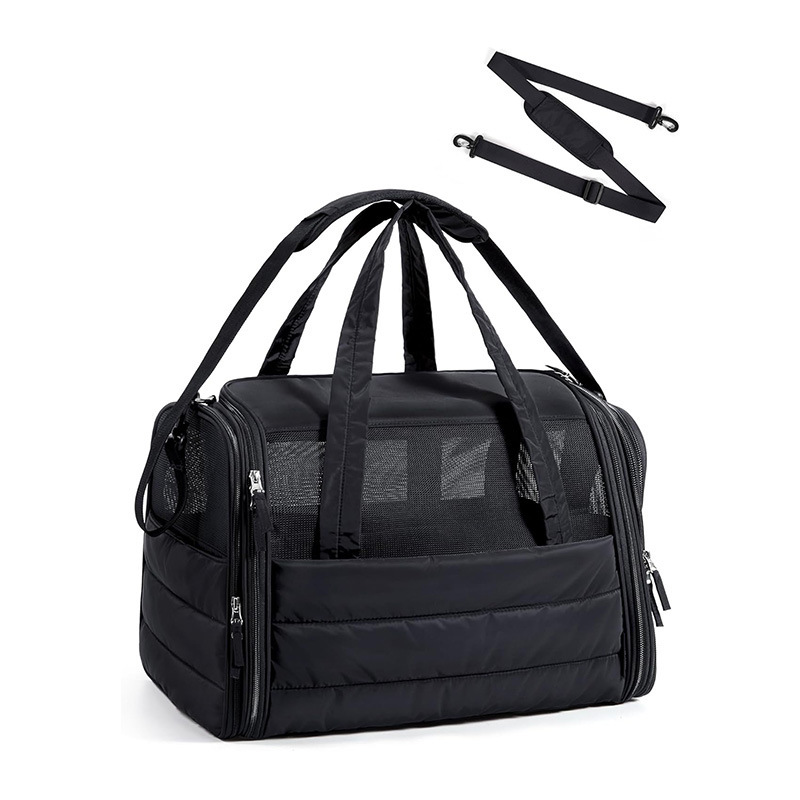 Nueva bolsa de mascotas, jaula de gato retráctil, bolsa de mano para gatos y perros, bolsa de mascotas portátil y transpirable, espacio grande para gatos