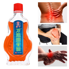 Direct-source Shengniu Wantong Muscle & Bone Oil Rub, a portable herbal product for external use on neck, shoulders, waist, legs, and joints.