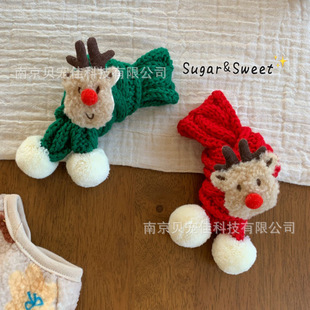 Cat Bib Bib Pet Christmas Decorations Kitten Scarf Collar Clothes Dog Slip Towel New Year
