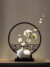 新中式擺件高端電視櫃禪意古風小茶幾玄關家居茶桌客廳酒櫃裝飾品