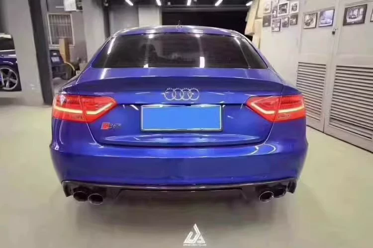 Подходит для переднего бампера Audi A5/S5 модифицированного RS5 с обрамлением, сетка, передний угол карбон, передний лопатка, боковые юбки, задний центральный губа