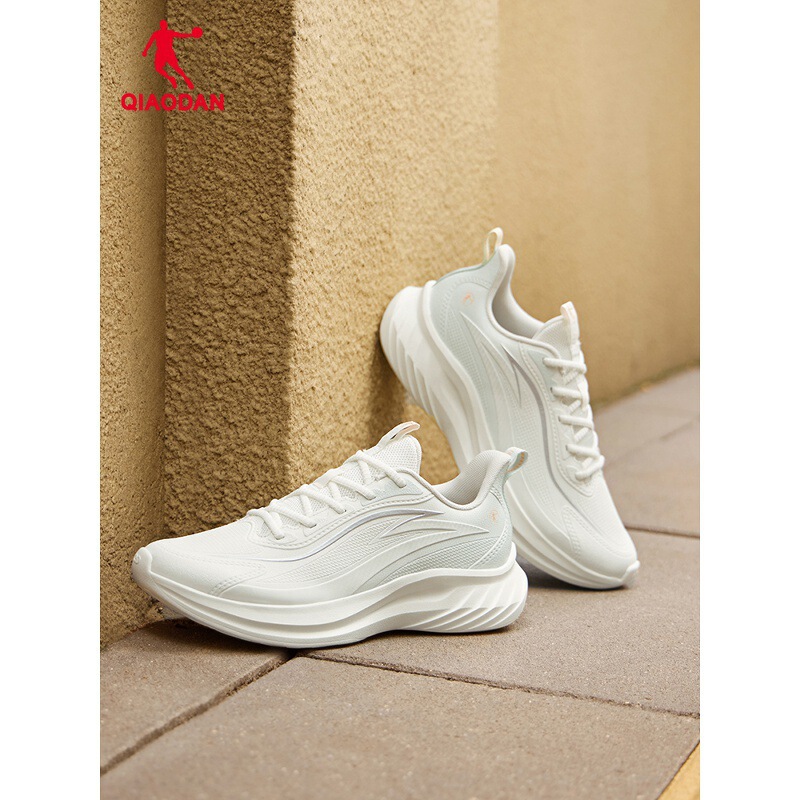 Jordan Yueyu White Lightweight Sports Shoes for Women 2025 Autum New Leather Waterproof Running Shoes Non-Slip Jogging Shoes