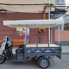 钉制摆摊车顶棚布户外防雨罩加厚伸缩雨棚布防水遮阳雨篷