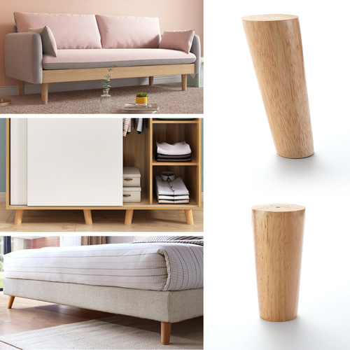 Sofa leg solid wood cabinet foot furniture support leg TV cabinet leg coffee table wood leg minimalist table leg bed leg table leg cabinet foot