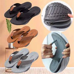 2024夏季新款男士夾腳厚底拖鞋人字拖軟底時尚潮流戶外韓版男