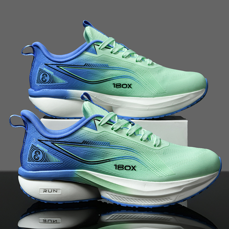 2025 nuevas zapatillas de running de carreras de rebote con absorción de impactos para hombres y mujeres de todo fósforo ultraligero de suela gruesa antideslizante para parejas zapatillas transpirables