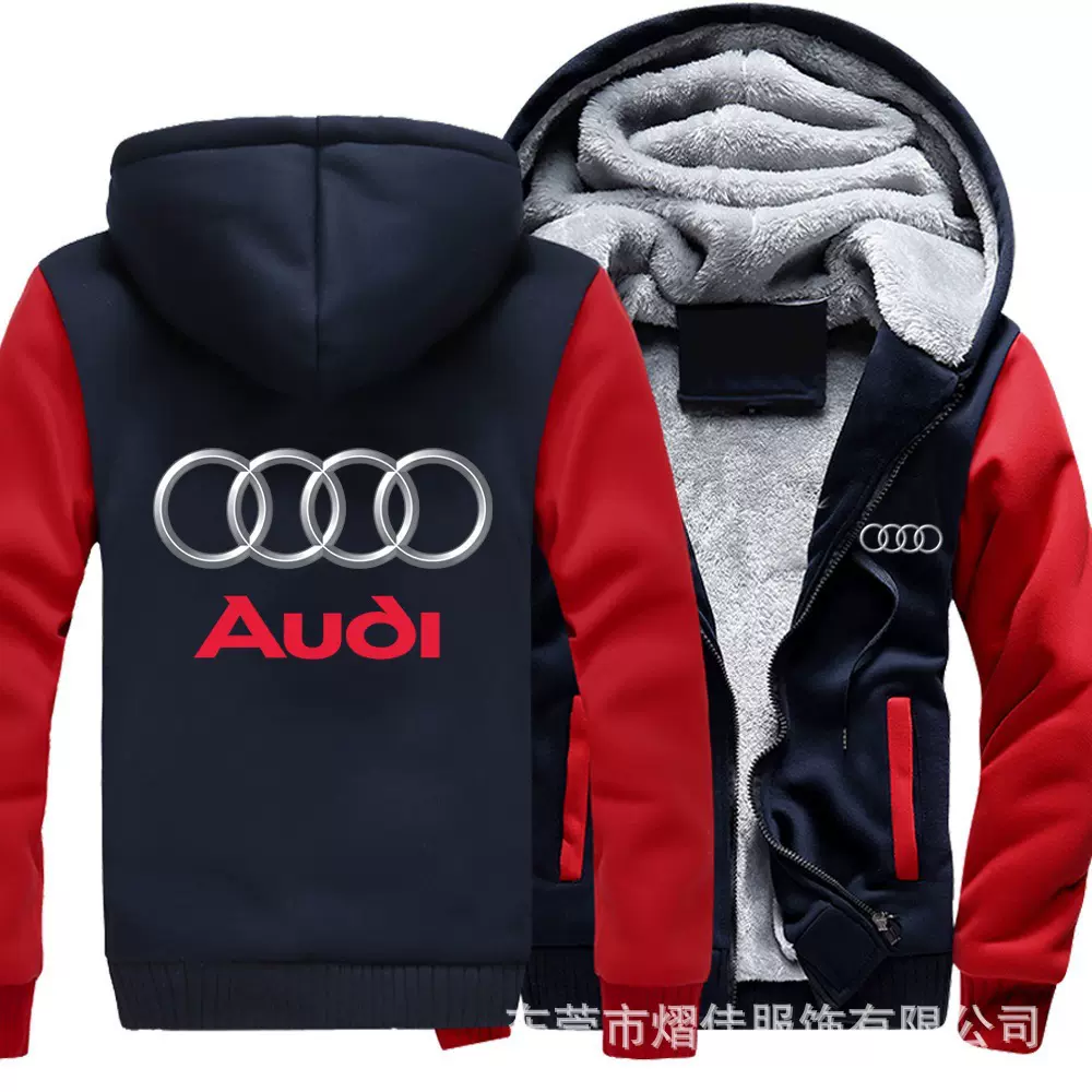 车系潮牌 休闲装厚款男士男款保暖棉服卫衣外套 棒球服