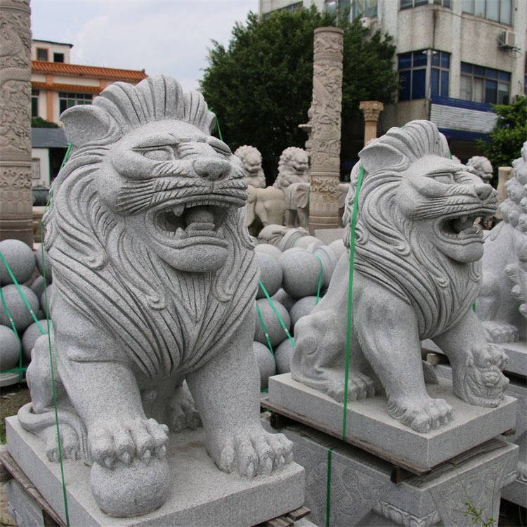 һ�׶���ڼ��ֻ�ʯʨ���������ʮ����Ф԰��װ�θ���ʯ����ʯ