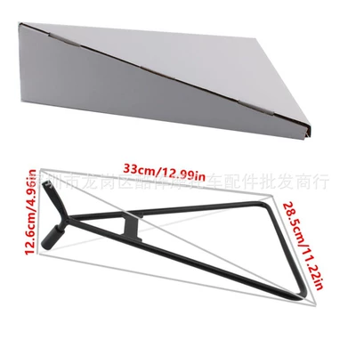 Cross-country motorcycle universal triangle support frame repair bracket motorcycle foot support bracket side bracket tool (Motosiklet ləvazimatları və aksesuarları) - black