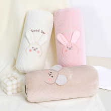 韩版2025新款秋冬女士袖套可爱毛绒保暖袖头加厚宝宝卡通护袖批发