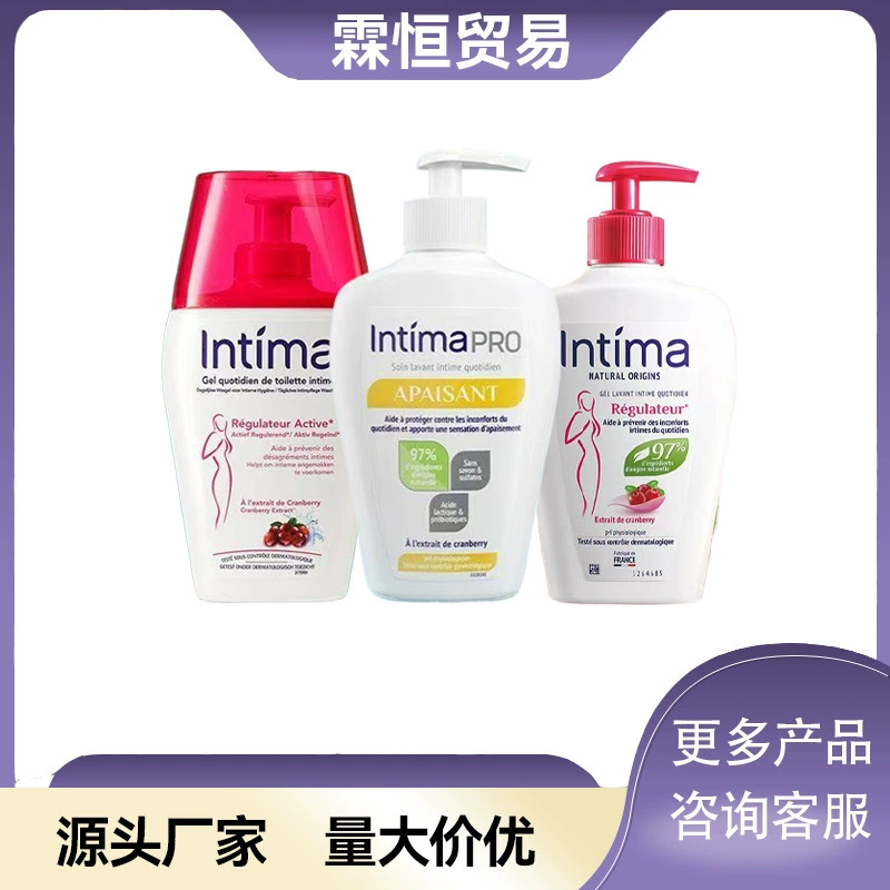 Intima Intima Очищающая жидкость для интимных частей тела Женская очищающая и дезодорирующая жидкость с ароматом клюквы Private Care Cleansing Liquid