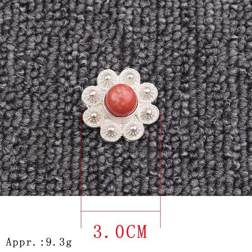 Tibetan Tibetan clothing belt accessory pendant waist chain accessory accessory Tibetan silver semi-finished DIY decoration accessory