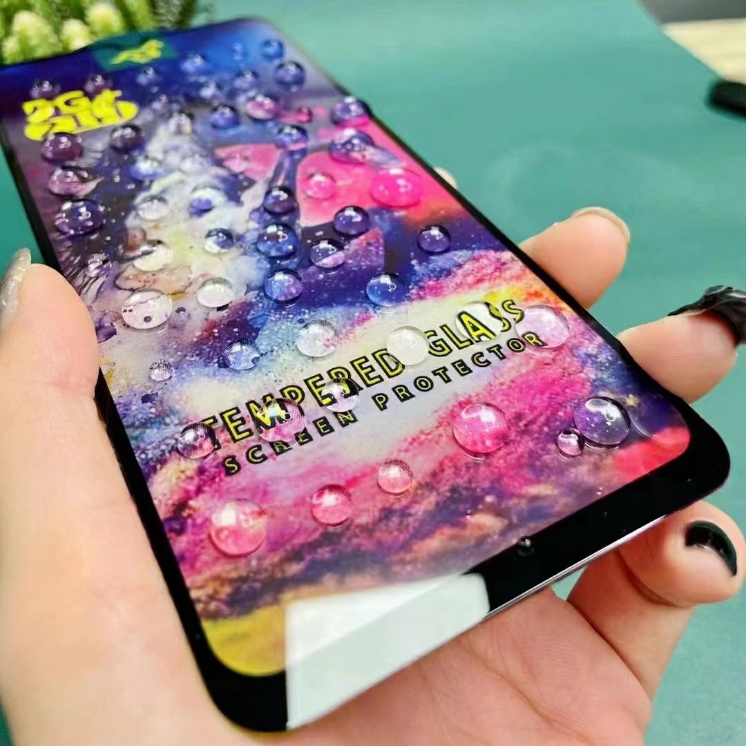 Protector de pantalla de vidrio templado Qianlima para iPhone 15 Pro Max, apto para Apple 16 Pro Max, con protección ocular.