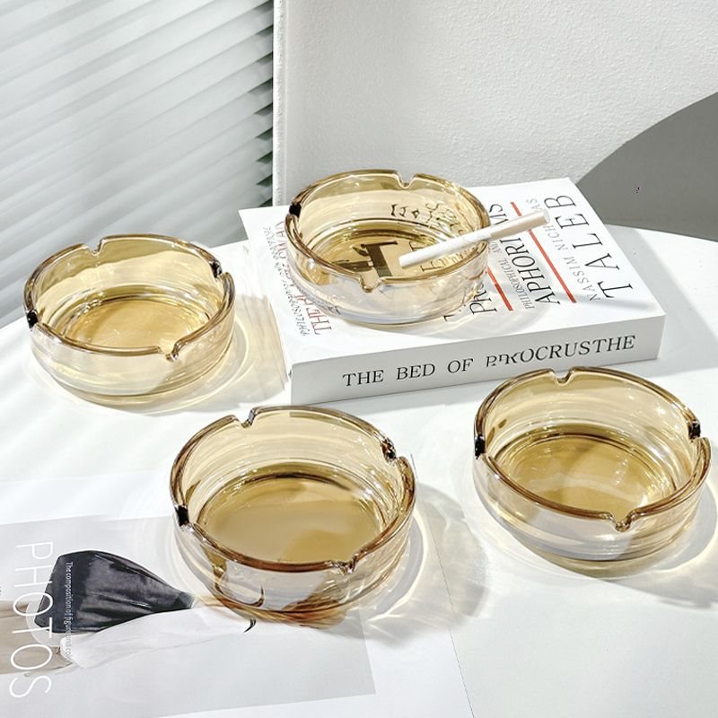 Amber ashtray